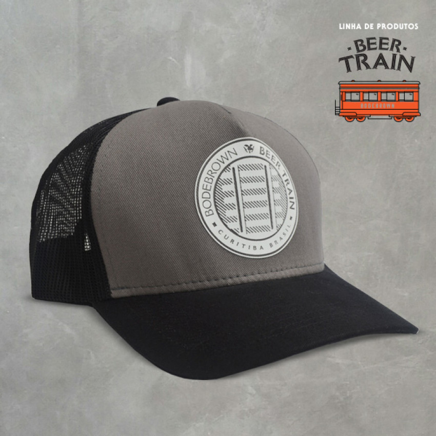 Boné Beer Train - Cinza