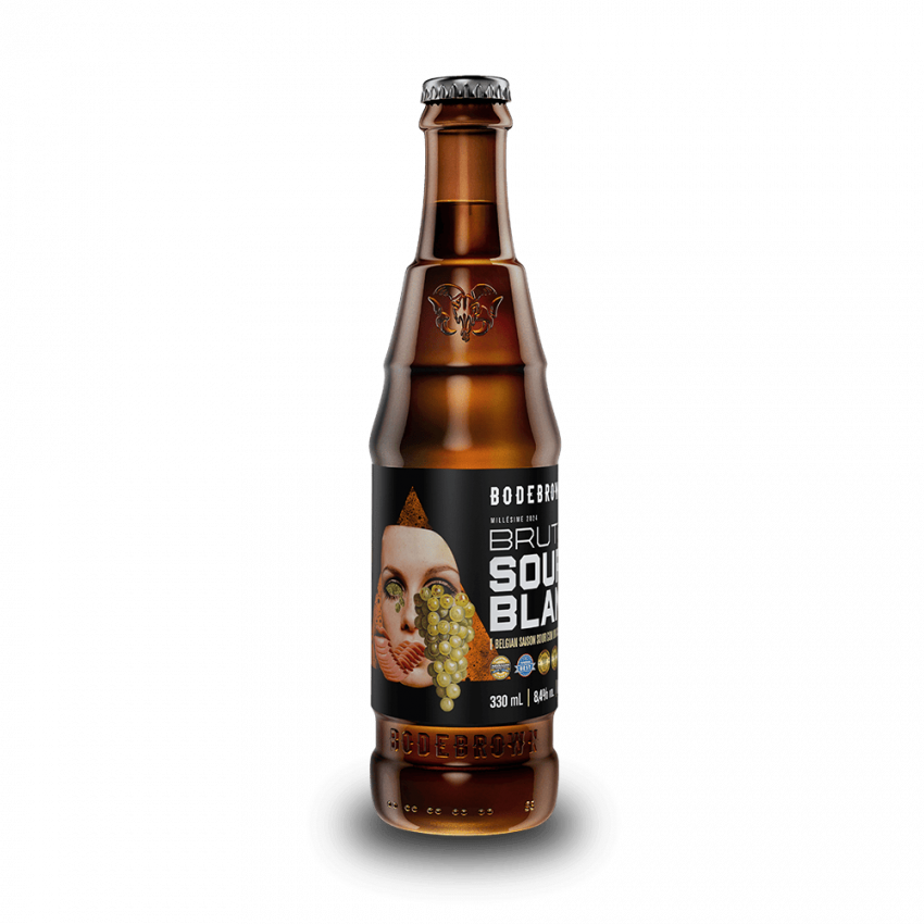 Cerveja Bodebrown Brut Sour Blanc - Garrafa 330mL