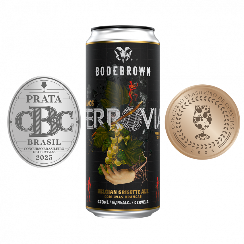 Cerveja Bodebrown / Serra Verde Express - Grisette Ferrovia 140 anos