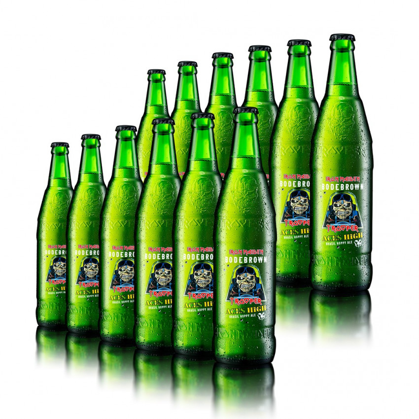 12 pack Trooper Aces High - Garrafa 600ml