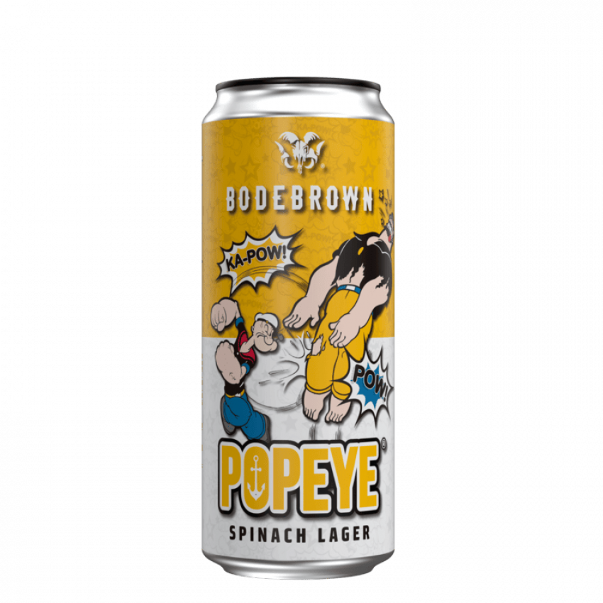 Cerveja Popeye Progressive Spinach Lager - Lata 473mL - 2