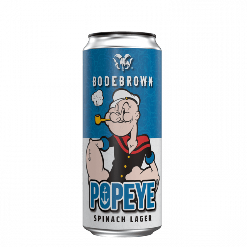 Cerveja Popeye Progressive Spinach Lager - Lata 473mL - 3