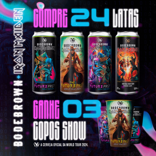 Pack 24 Lagers The Future Past com 3 Copos Grátis