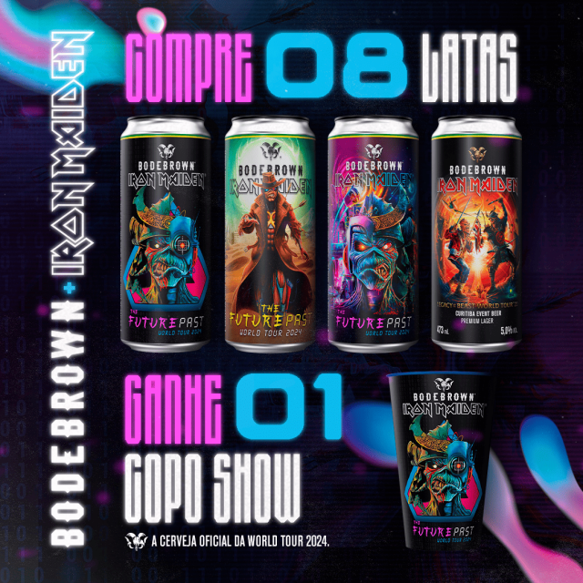 Pack 8 Lagers The Future Past com Copo 