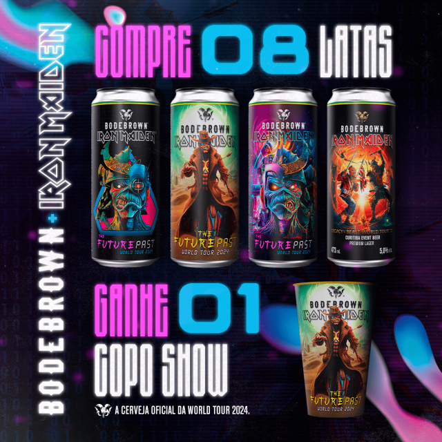 Pack 8 Lagers The Future Past com Copo 