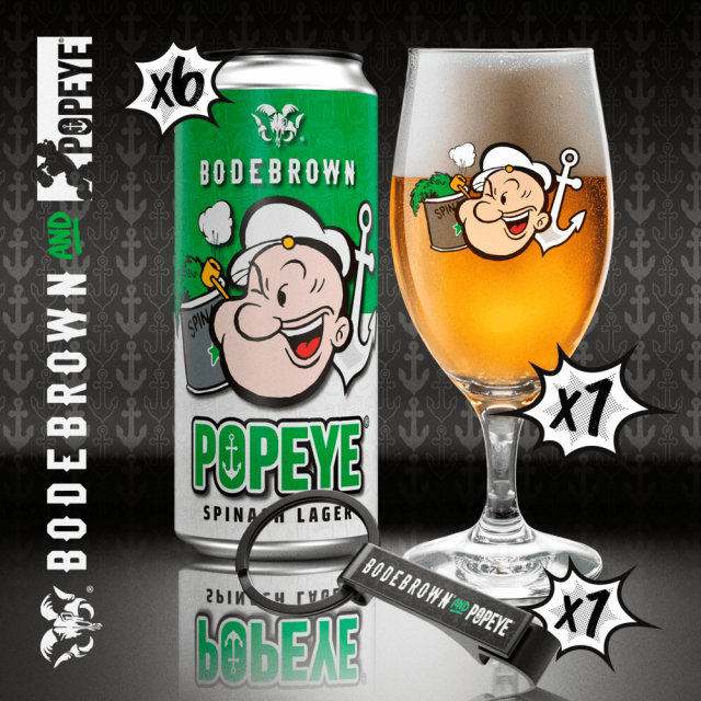Combo de cervejas artesanais popeye