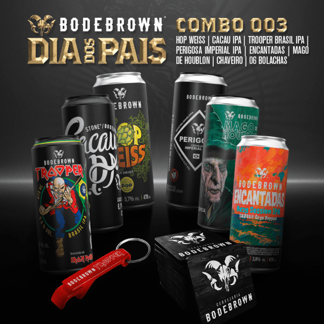 Combo de cervejas lupuladas