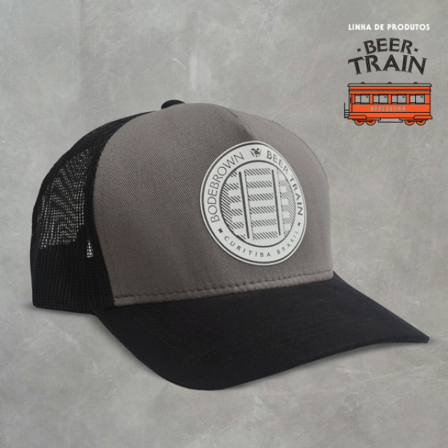 Boné Beer Train - Cinza