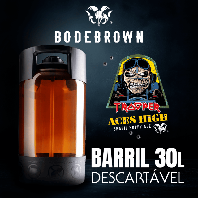Barril de Chope Trooper Aces High - 30L