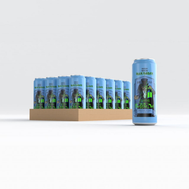 Pack 24 Trooper Fear of the Dark Iron Maiden - Latas 500mL