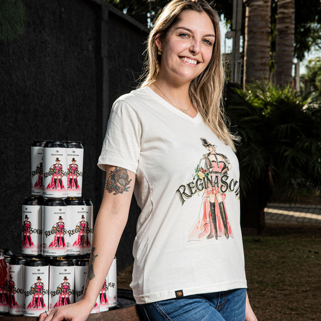 Camiseta Regina Sour - Feminina Branca