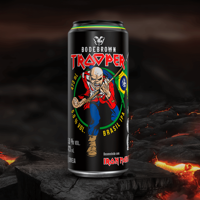 Cerveja Iron Maiden Trooper Brasil IPA