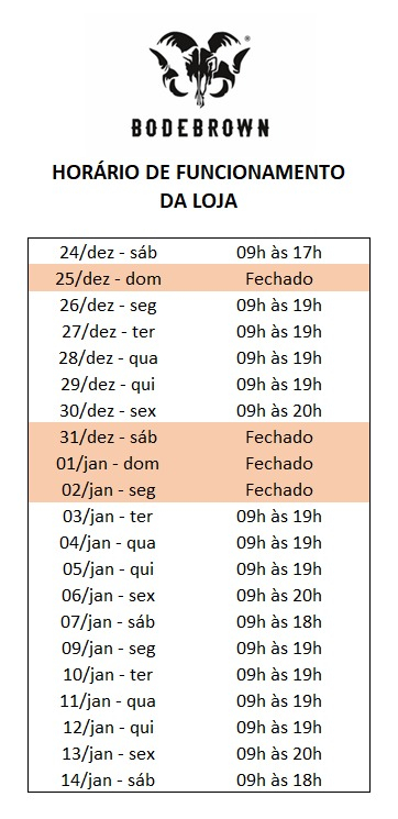 Hor&aacute;rios de atendimento de fim de ano